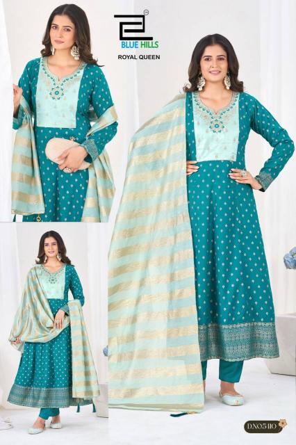Blue hills royal queen kurtis wholesale